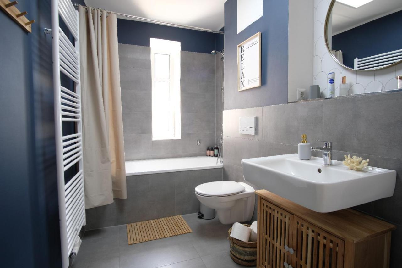 4-Room Luxury Apartment - Close To Central Station, Free Parking, Kitchen 라이프치히 외부 사진